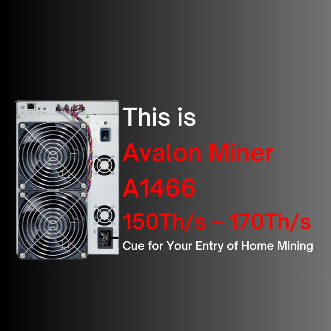 Canaan Avalon A1466 Bitcoin miner